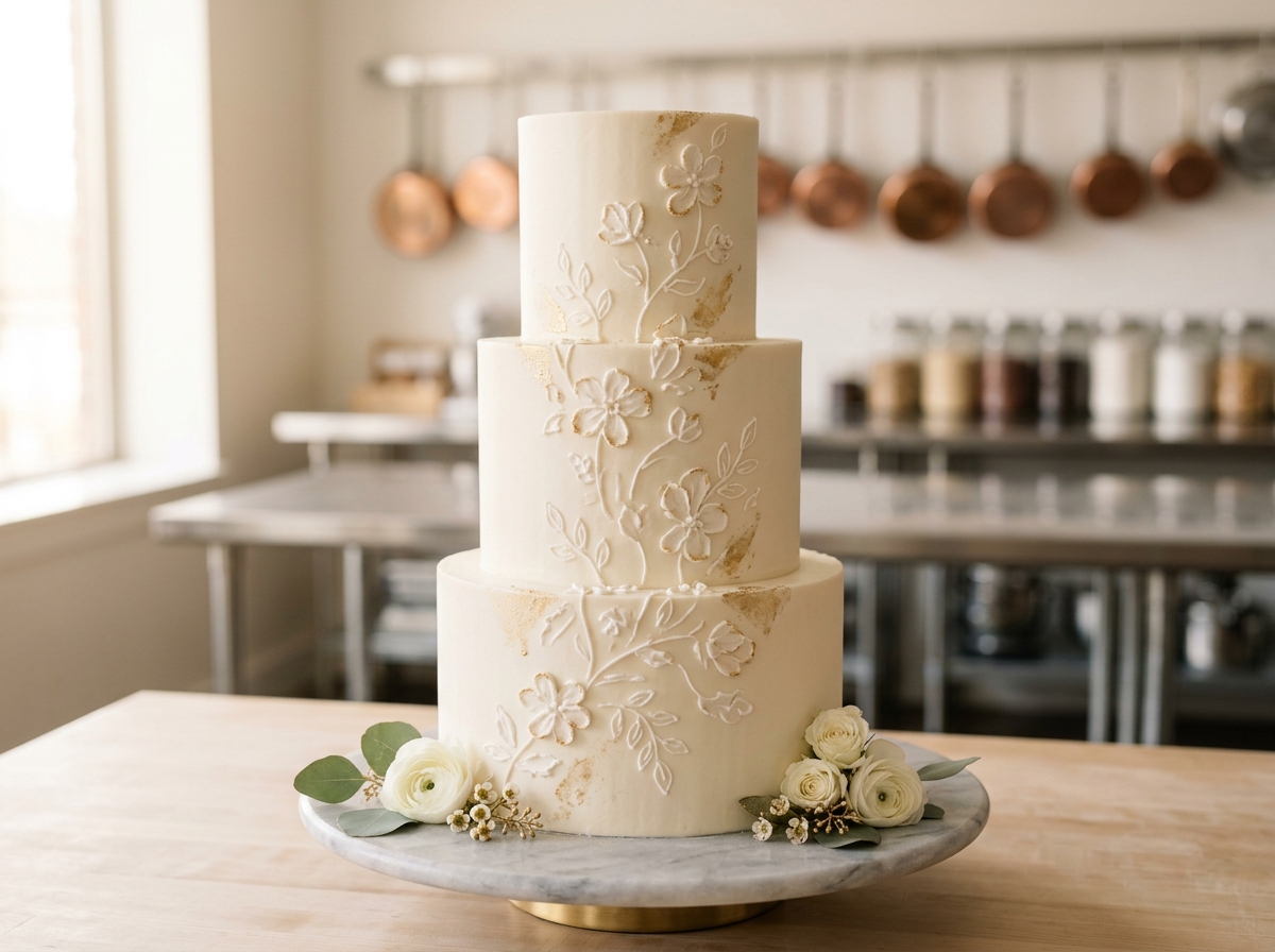 Paso 3: Decoración Nupcial con Flores y Oro